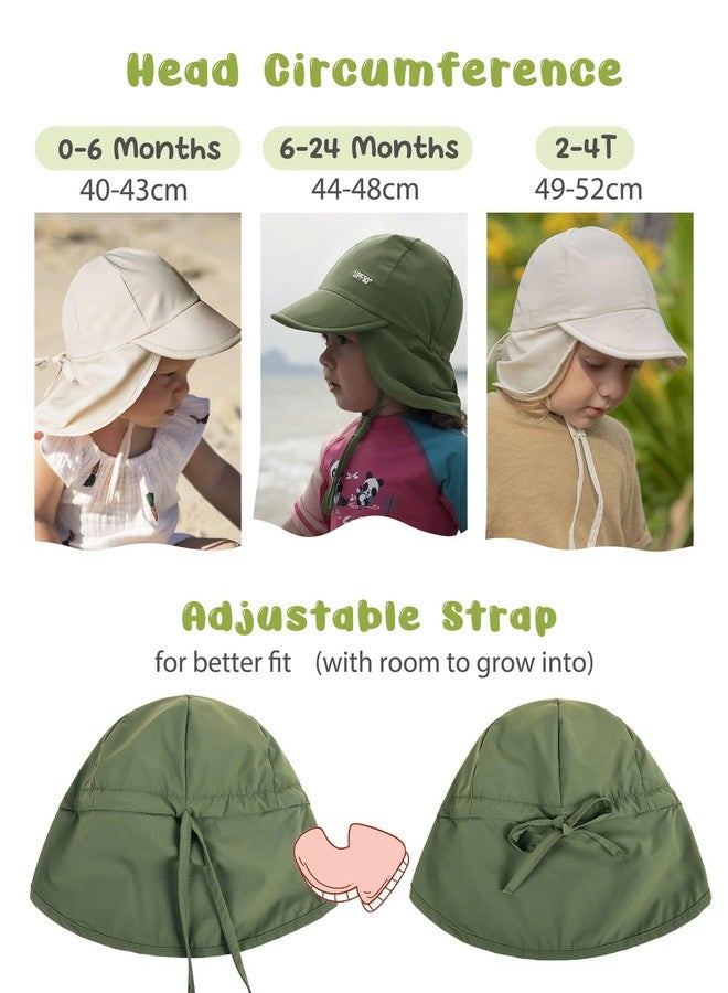 FURTALK Baby Sun Hat Girls and Boys Summer Beach Swim Hat Essentials UPF 50+ - Image 5