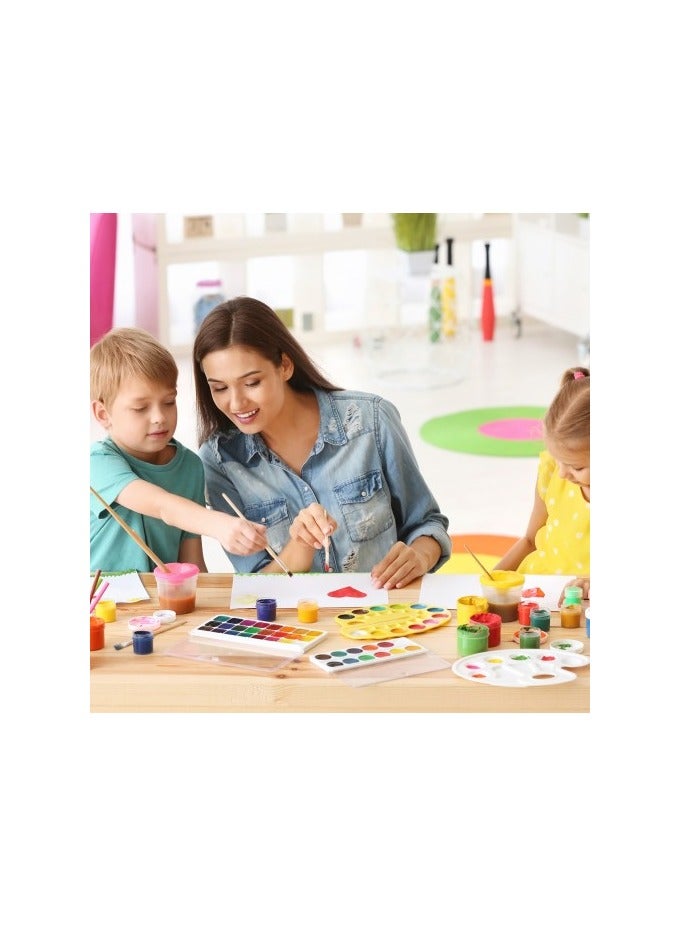 A5 Watercolor Paper Pad – 100 Sheets, 160 GSM Thick White Drawing Paper, Dual-Sided Texture  – Ideal for Watercolor, Sketching, Acrylic, Oil Painting - Image 5