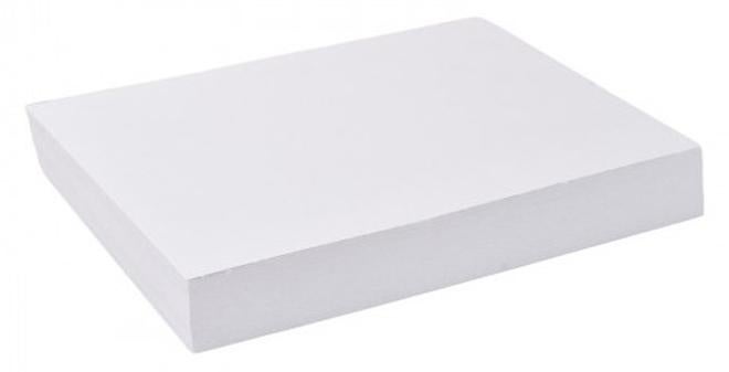 لوحة ورقية للألوان المائية A5 - 100 ورقة، ورق رسم أبيض سميك 160 جرام لكل متر مربع، نسيج مزدوج الجوانب - مثالية للألوان المائية والرسم التخطيطي والأكريليك والرسم الزيتي - Image 1