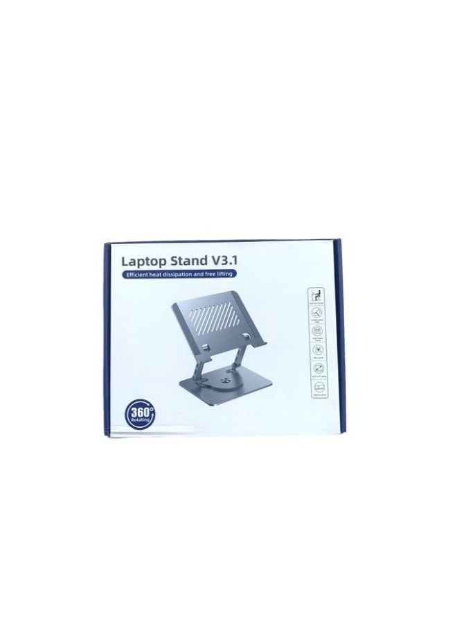 Aluminium laptop stand v 3.1 - Silver - Image 2