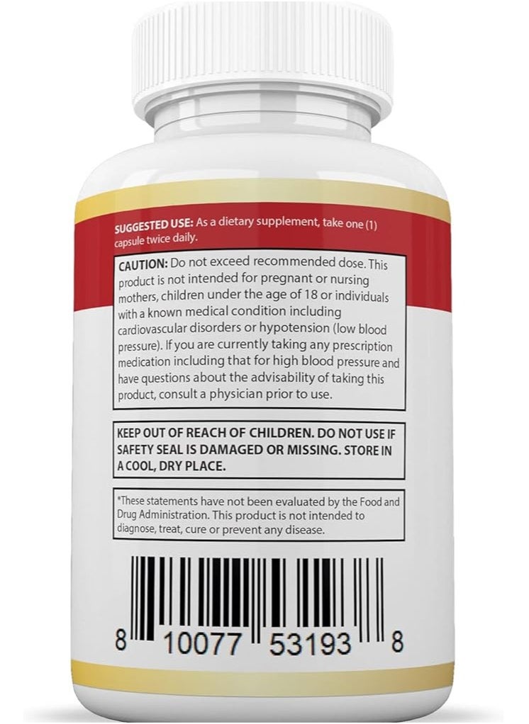 Justified Laboratories - (2 Pack) Blood Balance Premium Formula,Blend of Herbs & Vitamins - 120 Capsules - Image 1