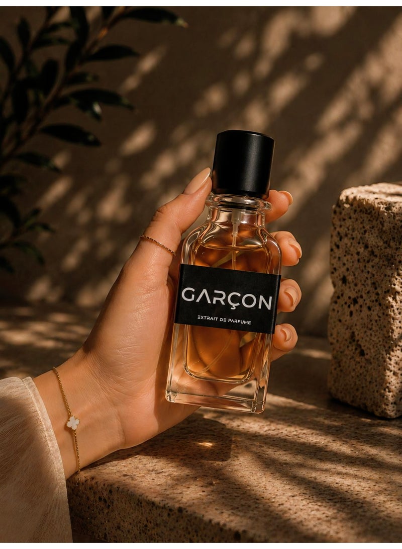 VALESCO GARCON Extrait De Parfum 50ml Unisex Long Lasting Luxury Leather Woody Fragrance - Image 4