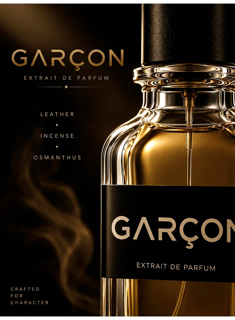 VALESCO GARCON Extrait De Parfum 50ml Unisex Long Lasting Luxury Leather Woody Fragrance - Image 5