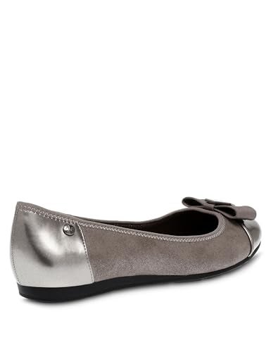 Anne Klein Womens Ballet Flat Alive Pewter Multi 7 - Image 3