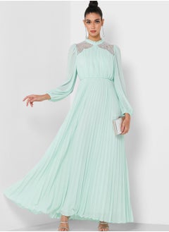 True Decadence Mesh Detail Balloon Sleeve Dress  - Image 1