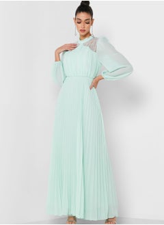 True Decadence Mesh Detail Balloon Sleeve Dress  - Image 4