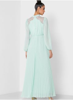 True Decadence Mesh Detail Balloon Sleeve Dress  - Image 2