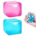 FauKait 2pack Stress Cube Squishy Stress Balls for Adults Kids Fidget Toy for Your Best Mellow and Chill Ice CubesSquare Shape with Filling in Pink Purple Blue 2pcs Cube - Image 3