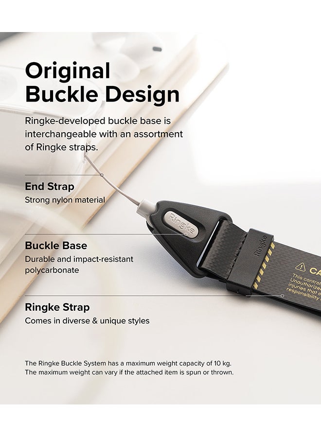 Ringke Hand Strap, Wrist Lanyard String Strap Designed for Universal iPhone/Galaxy/Android Cell Phone Case, Digital Camera, DSLR, Tablet, Keys, ID - Danger Black - Image 5