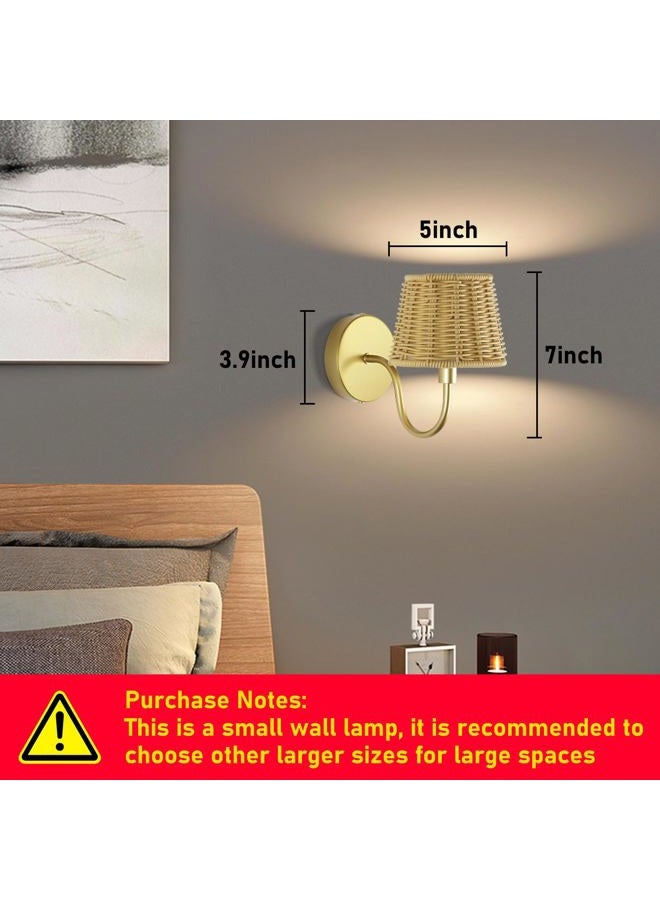 Jaenmsa Battery Operated Wall Sconce Set of Two, Rechargeable Wireless Sconces with Dimmable Detachable Magnetic Bulbs and Remote, 3 Colors Wall Lights for Bedroom Living Room Hallway Fireplace - Image 3