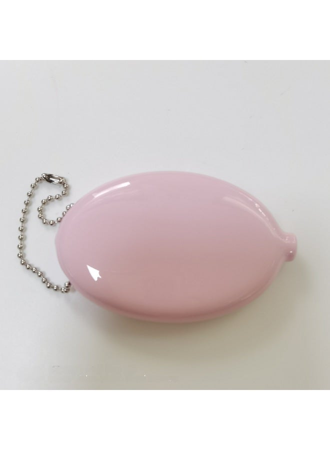 2024 PVC Coin Purse Cute Girl's Small Purse Japanese Style Small Bag Coin Holder Storage Bag Custom Pattern-Color:9320C Lotus Color-Dimensions:8*5*1.2 - Image 1