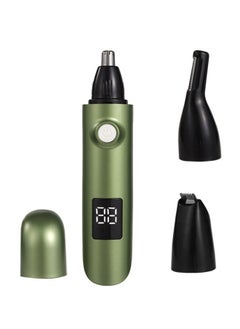 M MIAOYAN New digital display rechargeable electric nose hair trimmer three-in-one digital display eyebrow trimming knife lettering knife nose hair trimmer  - Image 1