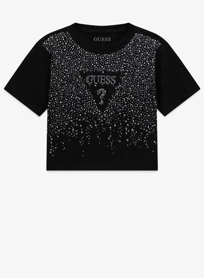 GUESS Youth Graphic Crew Neck T-Shirt