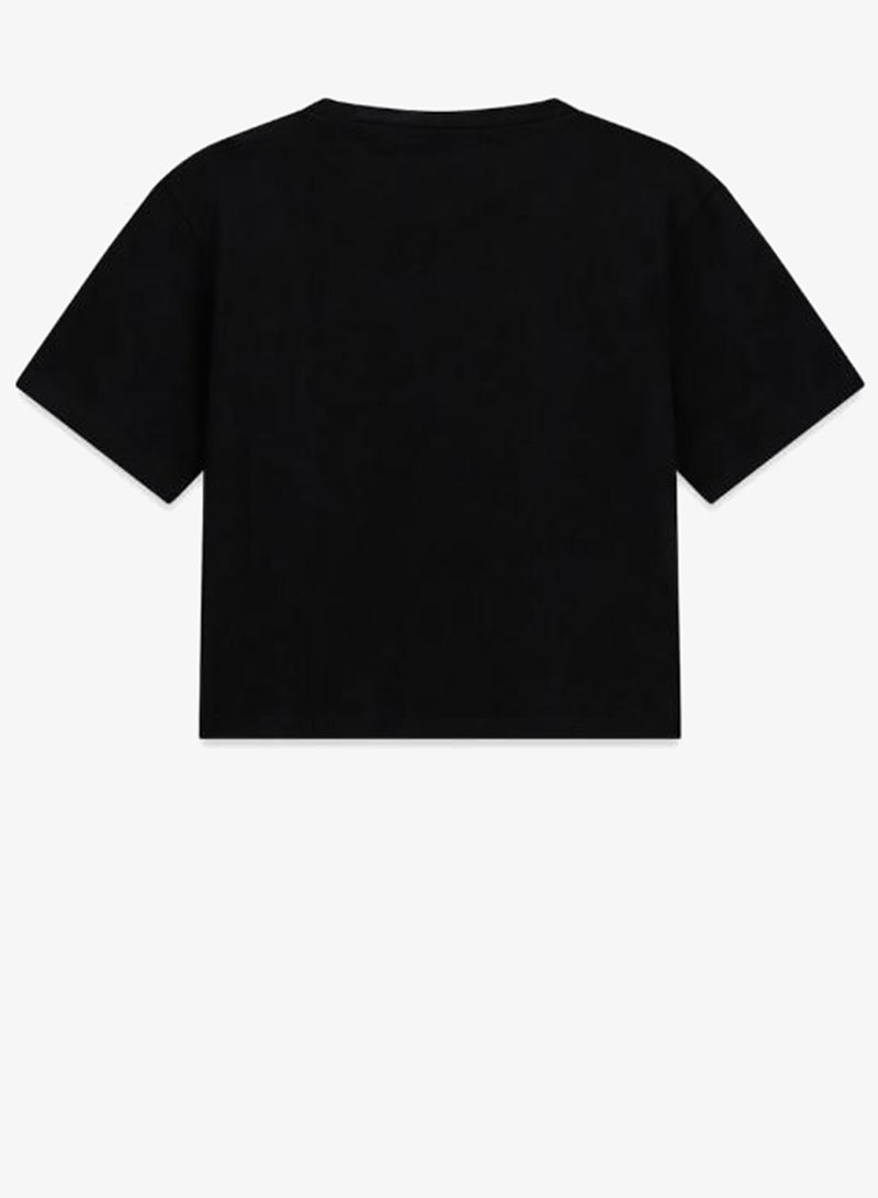 جس تيشيرت شبابي بياقة دائرية وطبعة - Image 2