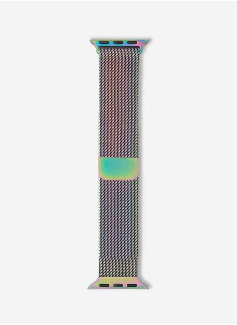 JAJEEK - Apple Watchband 42mm 44mm 45mm 49mm Milanese Apple Watch Strap - Premium Stainless Steel Adjustable Mesh Band for Apple Watch Series 1-8 & SE, Elegant & Durable, Comfortable Fit for Men & Women, Ideal for Daily Wear - Image 1