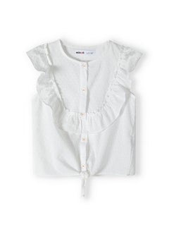 MINOTI Kids Girls Tie Front Top  - Image 2