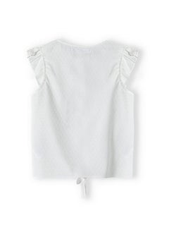 MINOTI Kids Girls Tie Front Top  - Image 3