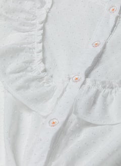 MINOTI Kids Girls Tie Front Top  - Image 4