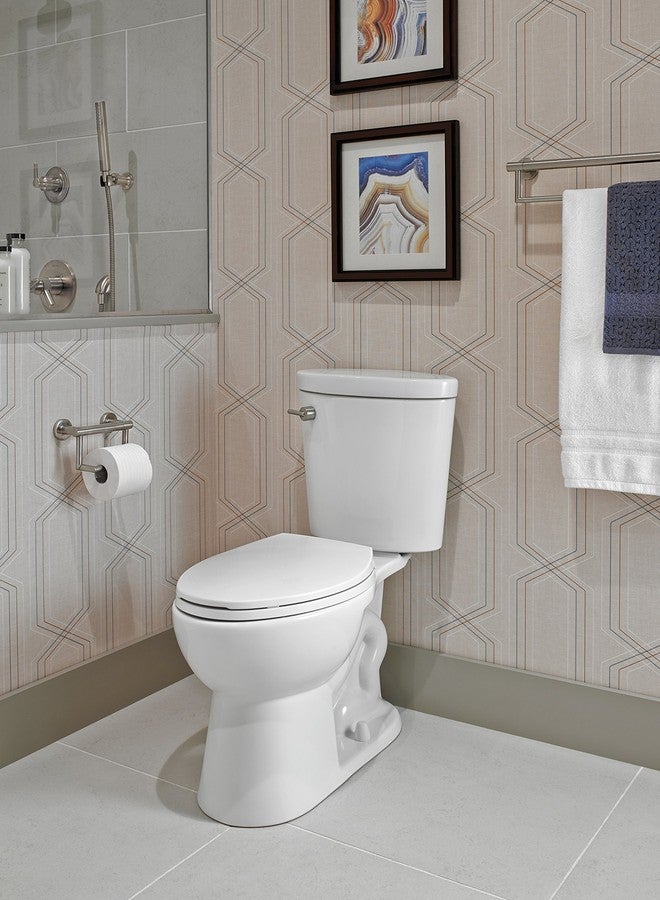 Delta Contemporary (1-Pack) Toilet Paper Holder w/ Assist Bar ADA Compliant Brilliance Stainless Steel 300 lb Capacity Grab Bar Seniors Bath Safety Handle, Balance for Toilet Area Grip Bar 41550-SS - Image 2