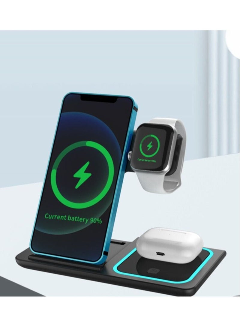 NIBEMINENT Wireless Charger is Suitable for Mobile Phone Watch Headset Charging - Image 4