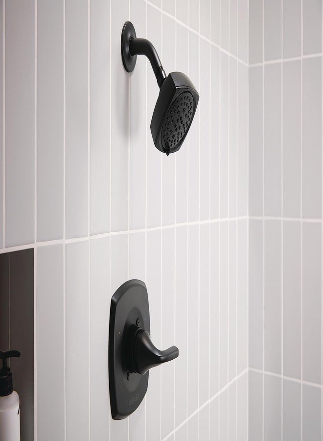 Peerless Parkwood Shower Faucet Set Black, Shower Trim Kit, Shower Fixtures, Bathtub Faucet Set, Shower Handle, Matte Black PTT14235-BL - Image 4