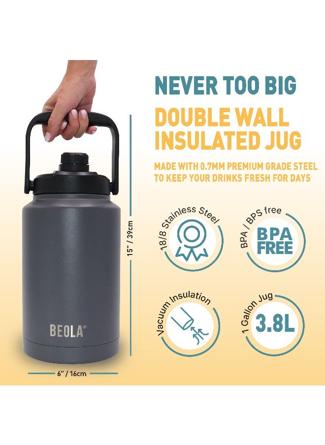 BEOLA Insulated Jug - 3.8 l, Lava Gray  - Image 3