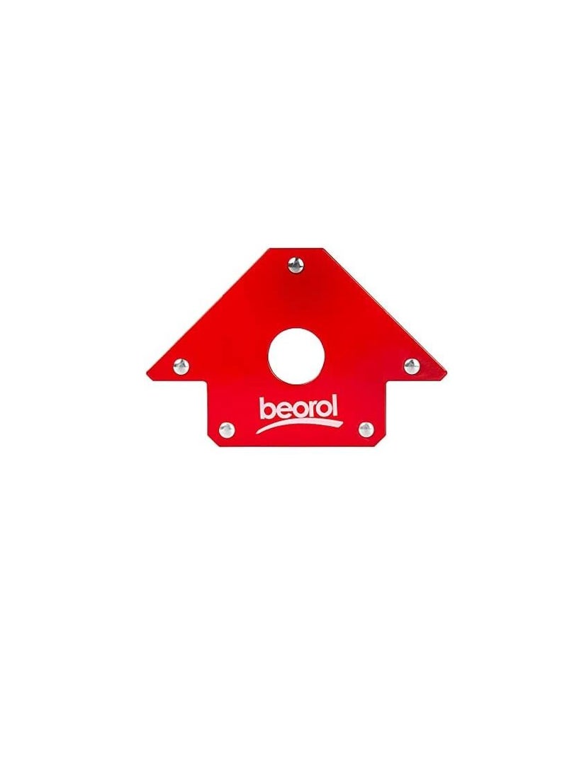 Beorol Magnetic Welding Arrow Clamp Square Holder 3 Angles 45° 90° 135° (190x120x26mm) - Image 2