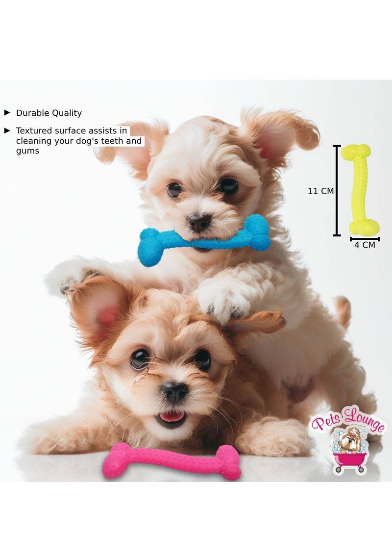 بي إل PL - لعبة مضغ على شكل عظمة للكلاب - صغيرة - وردي - Image 1