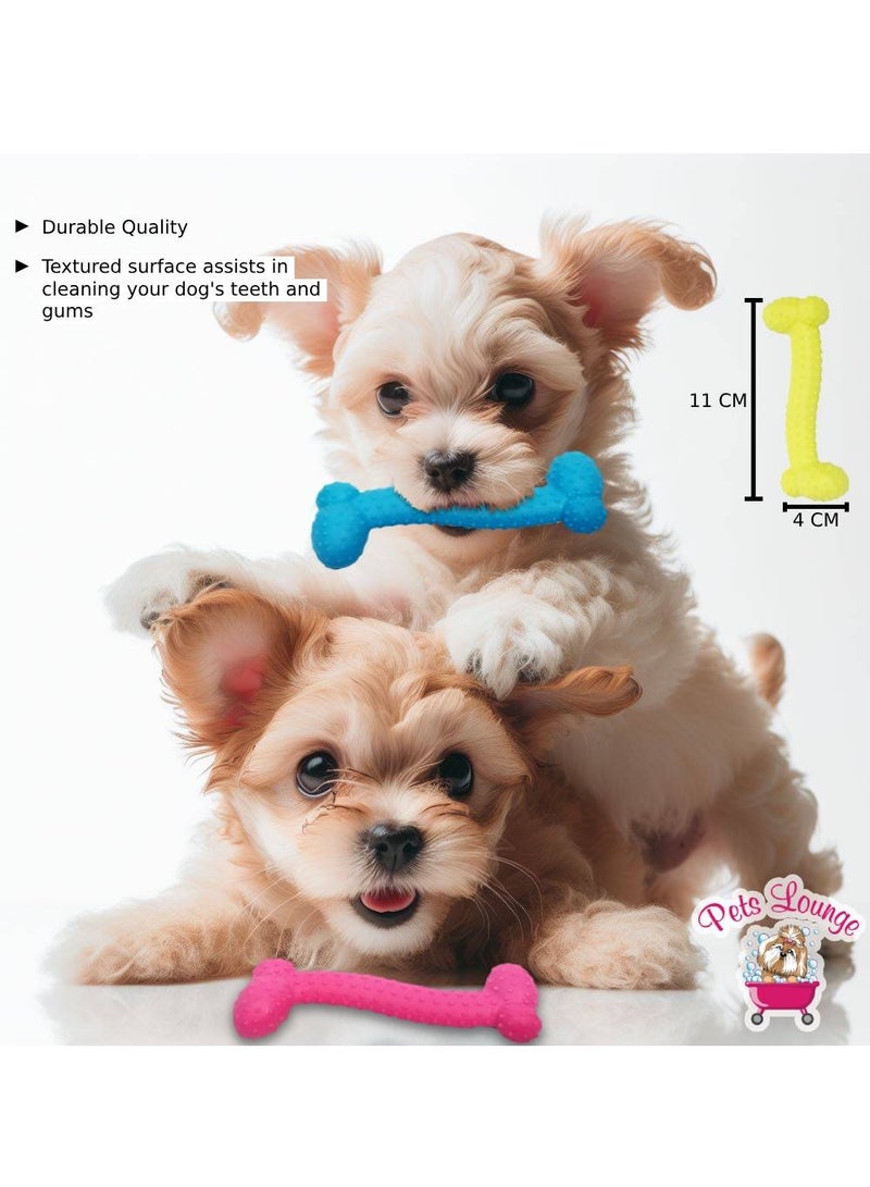 بي إل PL - لعبة مضغ على شكل عظمة للكلاب - صغيرة - وردي - Image 3