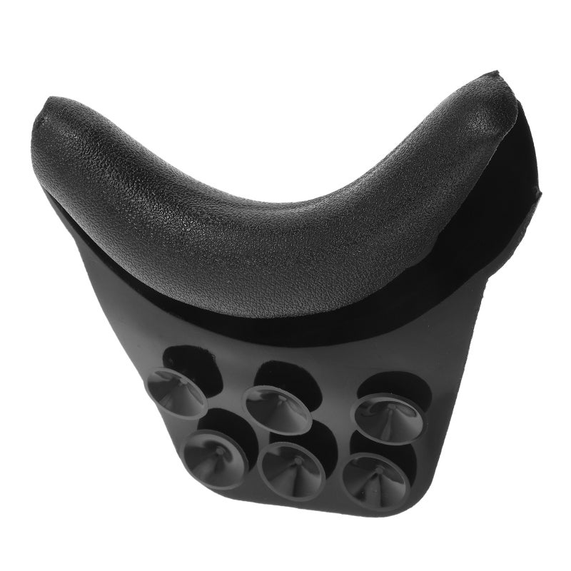 Soft Silicone Neck Rest for Shampoo Bowl Sink Comfortable Neck Cushion for Salon Washing Basin Portable Shampoo Bowl Neck Pillow with Cups - Image 1