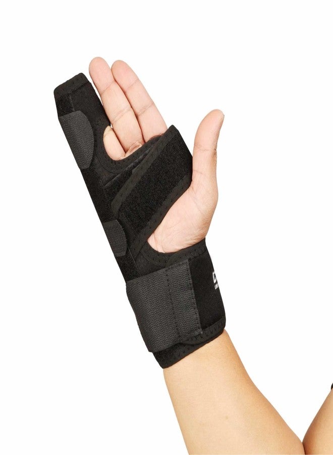 Dyna Boxer Splint with Dual-Side Rigid Support | For Finger Fracture | Enhanced Stabilisation | Pinky and Ring Finger Fracture | Universal Size | Left/Right Hand Use - Image 1