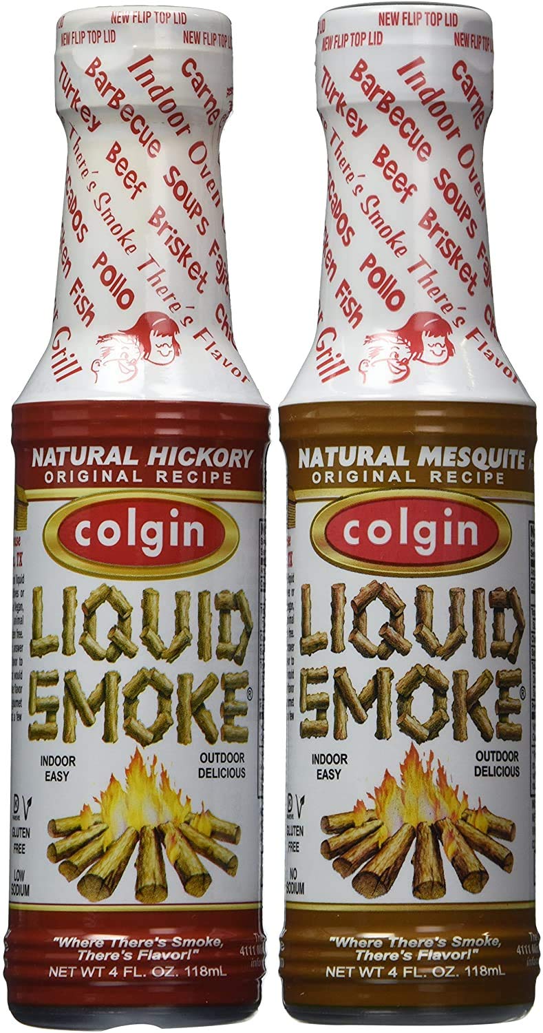 Colgin Hickory  Mesquite Liquid Smoke 4 oz each Bundle for Home Cooks  BBQ Enthusiasts  Ideal Liquid Smoke for Cooking  Bold Texas Smokehouse Flavor for Meats Sauces  Sides 2 pack - Image 3