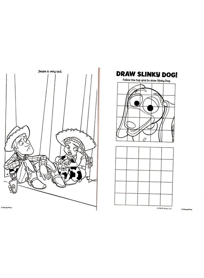 Pixar كتاب تلوين وأنشطة ديزني توي ستوري العملاق 200 صفحة - Image 4