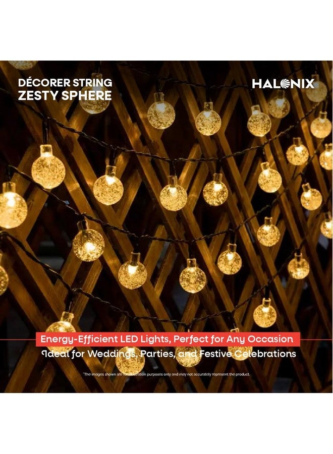 Halonix 10 Meter Multicolor 11W Rope Light |8 Light Modes | IP65 Certified, BIS Approved | Fairy Light, String Light | Direct Plug-in | Pack of 10 | Diwali Lights for Decoration for Home - Image 2
