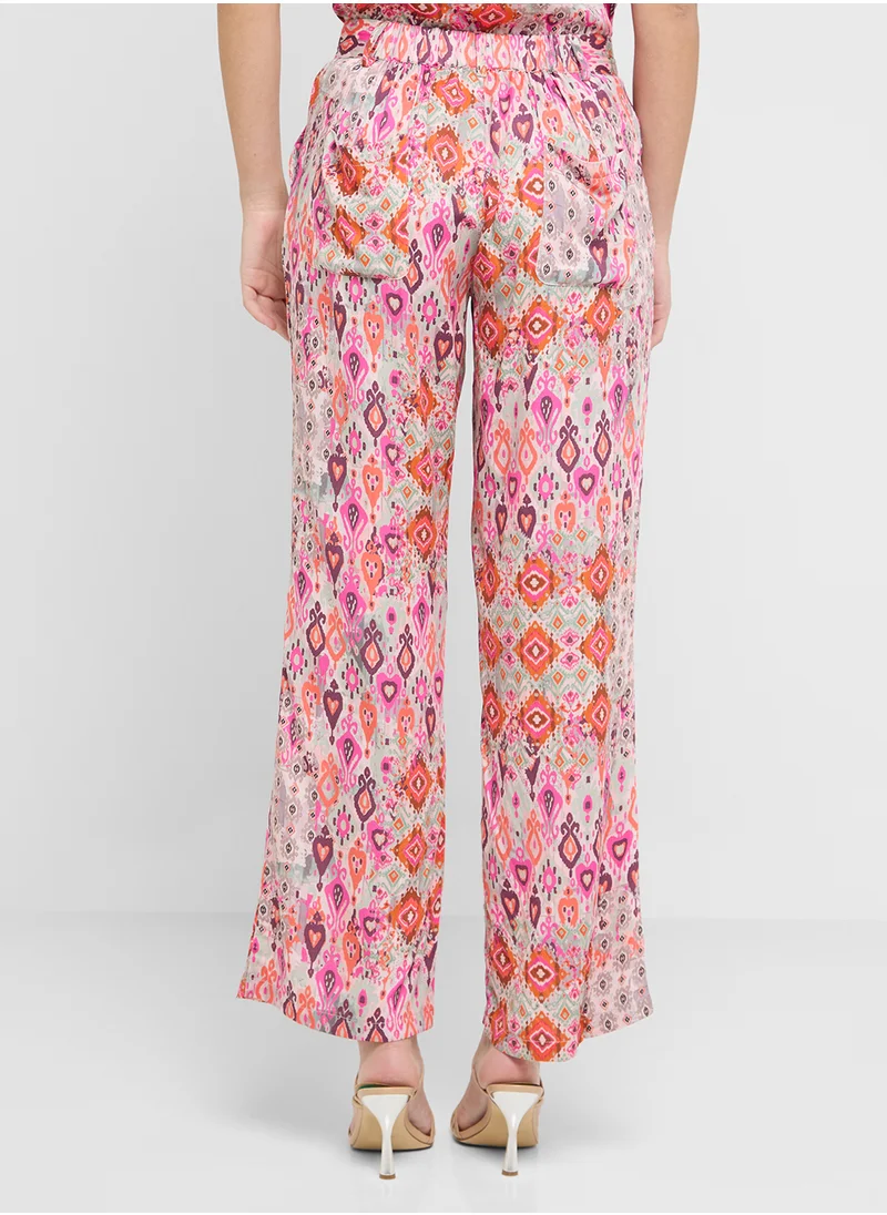 That’s My Gal Embroidered Printed Co-Ord Trouser