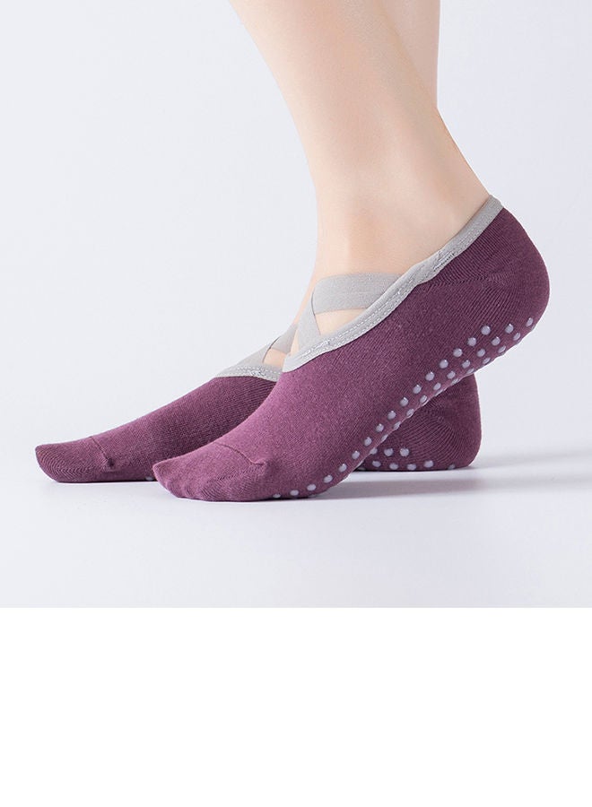 NIBEMINENT Sweat Absorbent Non-Slip Yoga Socks - Image 1