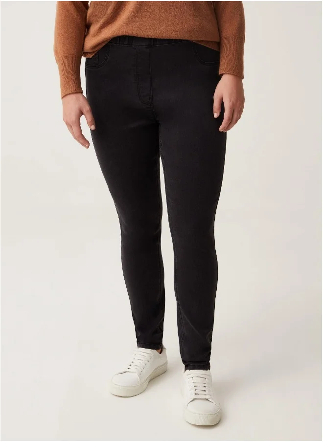 او في اس Ovs Womens Mya Curvy Stretch Jeggings