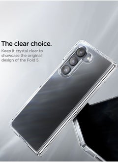 Spigen Ultra Hybrid Samsung Galaxy Z Fold 5 Case Cover (2023) - Crystal Clear  - Image 2