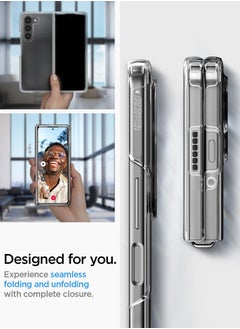 Spigen Ultra Hybrid Samsung Galaxy Z Fold 5 Case Cover (2023) - Crystal Clear  - Image 5