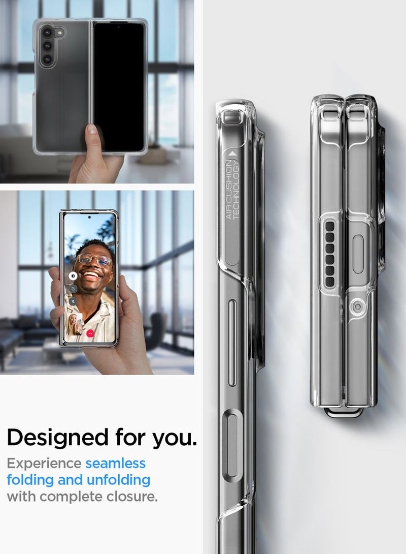 Spigen Ultra Hybrid Samsung Galaxy Z Fold 5 Case Cover (2023) - Crystal Clear - Image 5