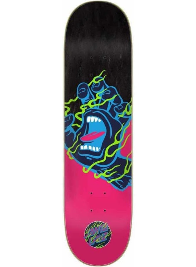 Santa Cruz Inferno Hand 7-Ply Birch 8.0" x 31.6" Skateboard Deck - Image 1