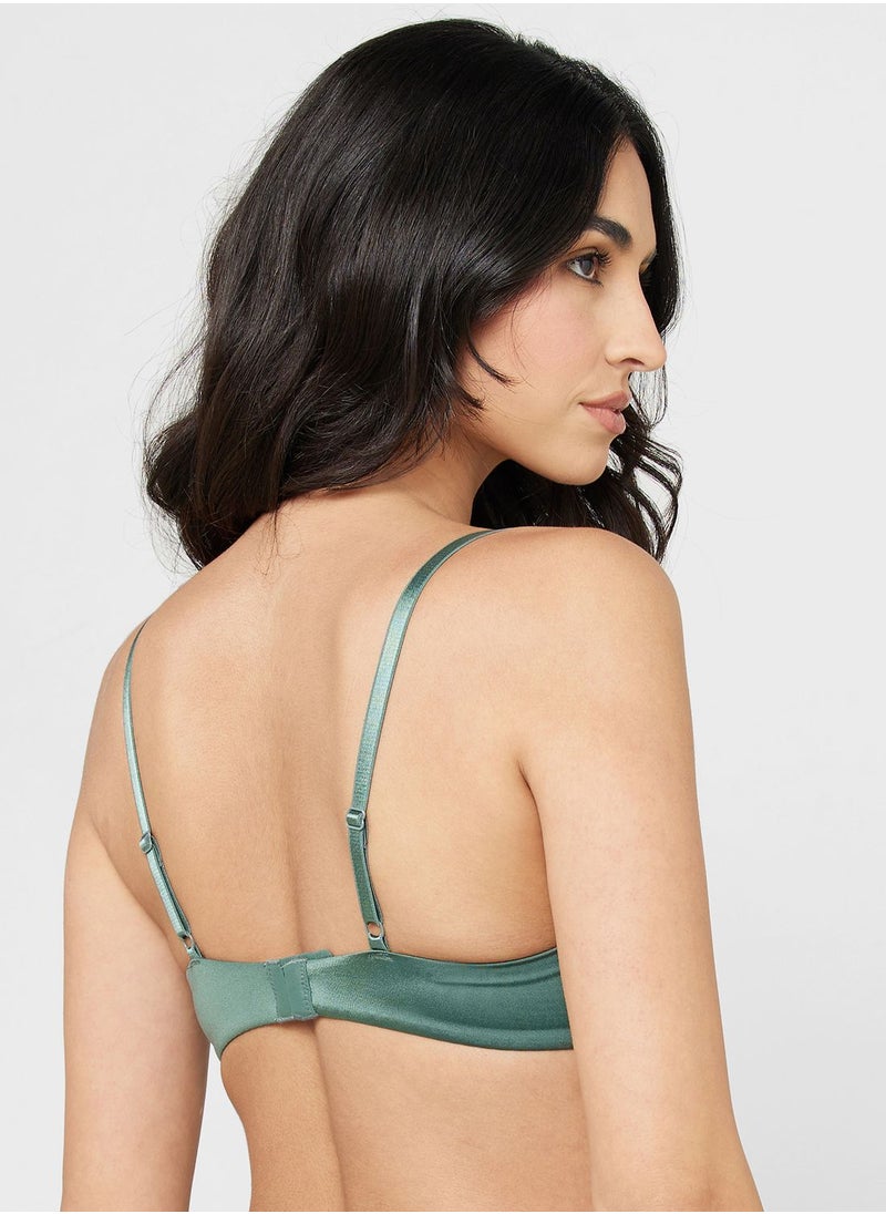 hunkemoller - V-Neck Non Wired Pushup Plunge Bra - Image 1