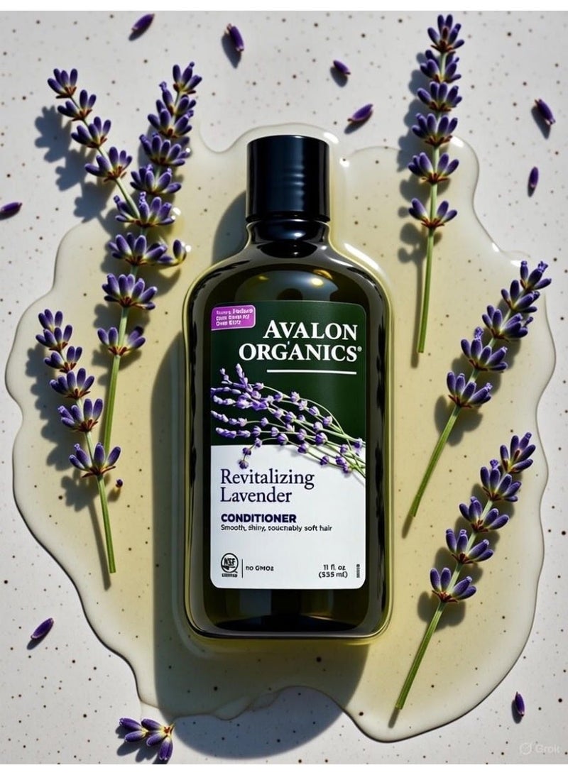 Avalon Organics Nourishing Lavender Conditioner 312g - Image 5