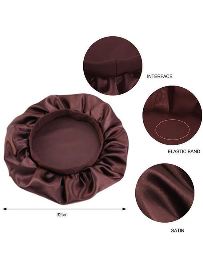 ZCM-HAPPY 3 PCS of Lightweight Solid Color Chemotherapy Sleeping Cap - Perfect for Home, Hair Care, and Air Conditioning Comfort  - Image 2