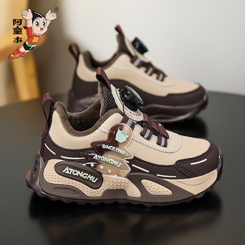 Mesh Sneakers Lightweight Flexible Sole Walking Shoes For Kids Indoor And Outdoor Activities - Image 1