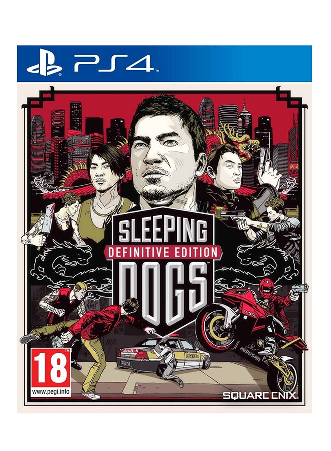 سكوير انيكس لعبة "Sleeping Dogs" - (إصدار عالمي) - الأكشن والتصويب - playstation_4_ps4 - Image 1