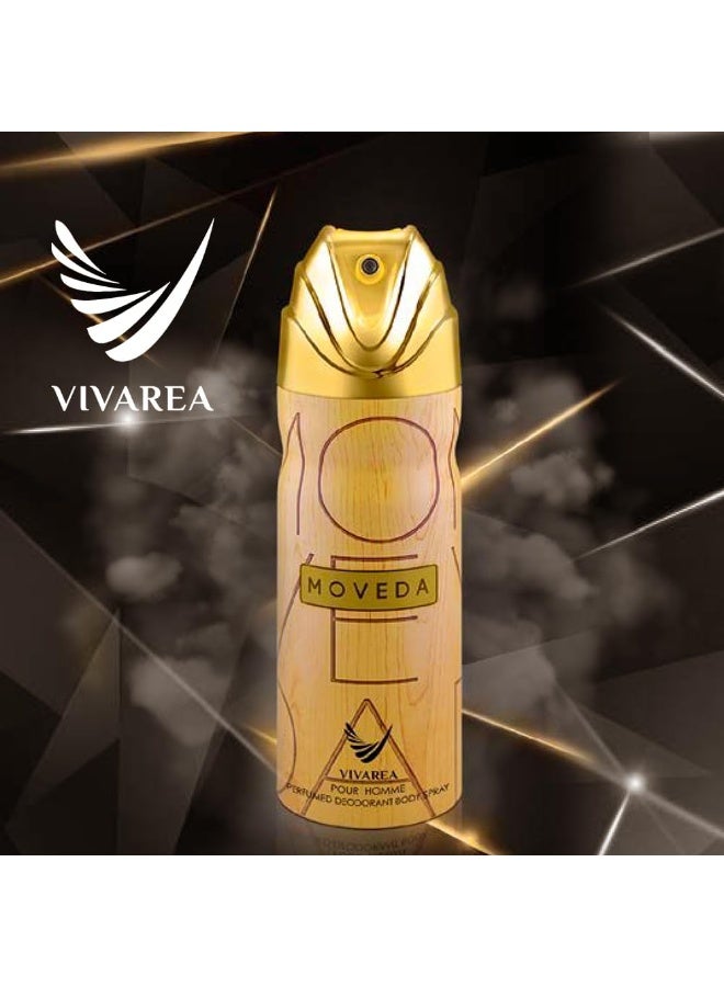 فيفاريا موفيدا سبراي معطر للرجال 200 مل - Image 3