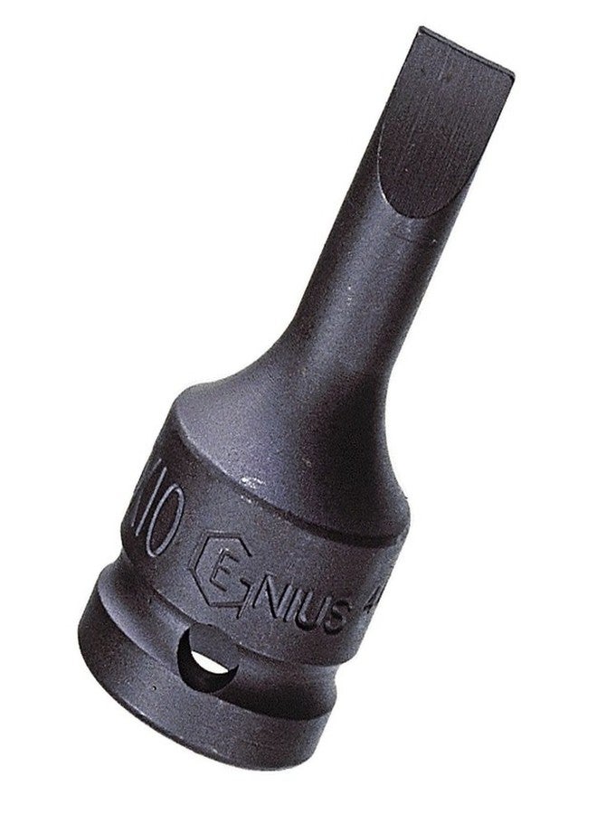 GENIUS TOOLS مقبس بت تأثير مشقوق 1/2 بوصة، 2.5 × 16.0 مم، 60 مم (CR-Mo) - 4460P16
