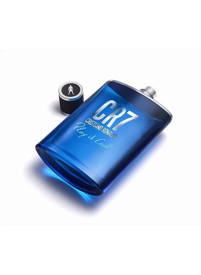Cristiano Ronaldo CR7 Play It Cool - Men's Eau de Toilette Spray - Fresh Spicy & Aromatic Fragrance With Notes of Bergamot, Cardamom & Amber - 1.7oz  - Image 2
