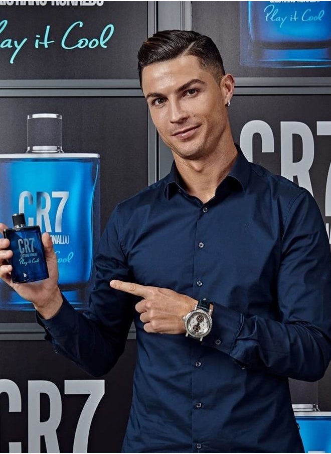 Cristiano Ronaldo CR7 Play It Cool - Men's Eau de Toilette Spray - Fresh Spicy & Aromatic Fragrance With Notes of Bergamot, Cardamom & Amber - 1.7oz  - Image 3